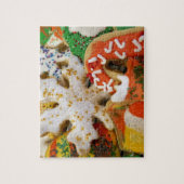 Kerstkoekjes II Colorful Holiday Baking Legpuzzel (Verticaal)