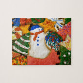 Kerstkoekjes III Colorful Holiday Baking Legpuzzel (Horizontaal)