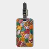 Kerstkoekjes, ik Colorful Holiday Baking Bagagelabel (Voorkant verticaal)