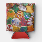 Kerstkoekjes, ik Colorful Holiday Baking Blikjeskoeler (Voorkant)