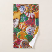 Kerstkoekjes, ik Colorful Holiday Baking Handdoek (Handdoek)