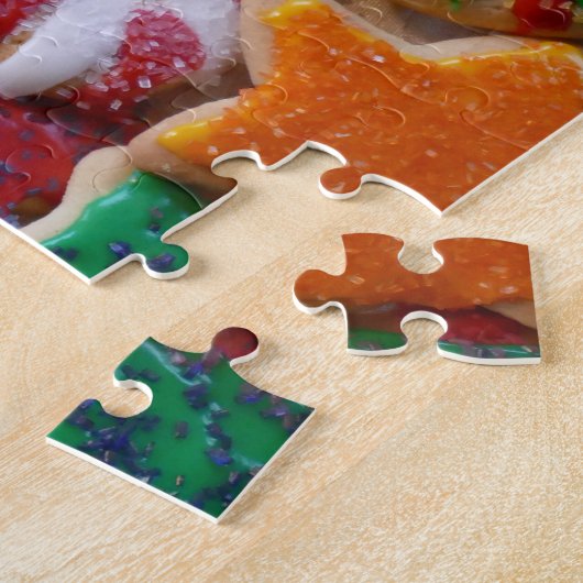Kerstkoekjes, ik Colorful Holiday Baking Legpuzzel (Zijkant)
