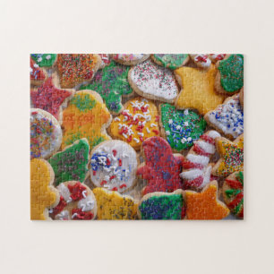 Kerstkoekjes, ik Colorful Holiday Baking Legpuzzel