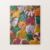 Kerstkoekjes, ik Colorful Holiday Baking Legpuzzel (Verticaal)