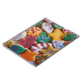 Kerstkoekjes, ik Colorful Holiday Baking Notitieboek (Linkerzijde)