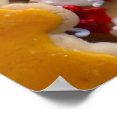 Kerstkoekjes, ik Colorful Holiday Baking Poster (Hoek)
