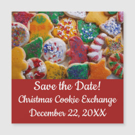 Kerstkoekjes Ik kleurrijke feestdag sla de datum o