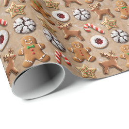 Kerstkoekjes Inpakpapier – Feestelijke Feestdagen