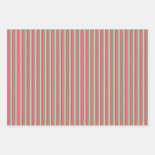 Kerstkoekjes Inpakpapier Plat Vel Set (Voorkant 3)