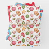 Kerstkoekjes Inpakpapier Vel (In situ)