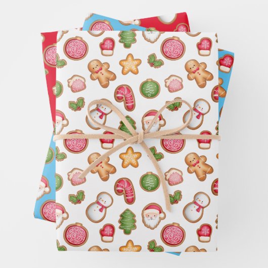 Kerstkoekjes Inpakpapier Vel (In situ)