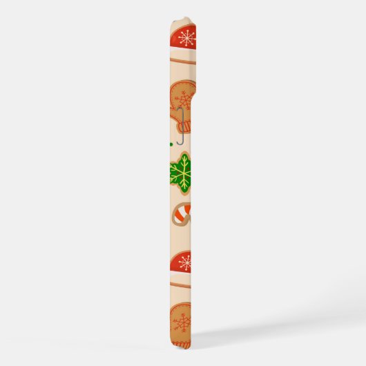 Kerstkoekjes iPhone Hoesje (Rechterkant)