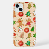 Kerstkoekjes iPhone Hoesje (Achterkant)