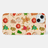 Kerstkoekjes iPhone Hoesje (Achterkant horizontaal)