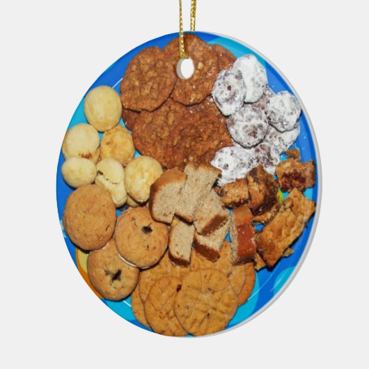 Kerstkoekjes Keramisch Ornament (Links)