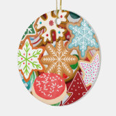 Kerstkoekjes Keramisch Ornament (Links)