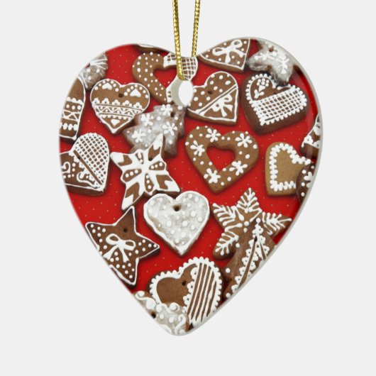 kerstkoekjes keramisch ornament (Links)