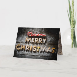 Kerstkoekjes - Kerst Vouwkaart Feestdagen Kaart