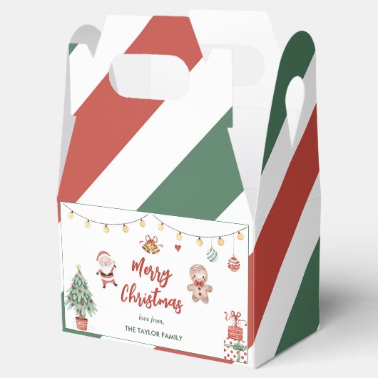 Kerstkoekjes Kerstfeest Bedankdoosjes (Geopend)