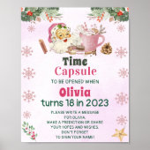 Kerstkoekjes Kerstfeest Capsule teken Poster (Voorkant)