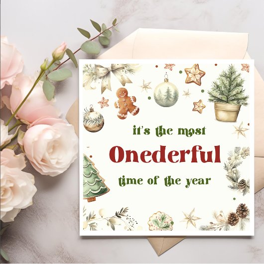 Kerstkoekjes Kerstfeest Servet