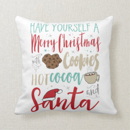 Kerstkoekjes Kerstkerstkerstkerstpiloot Kussen