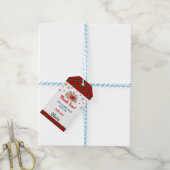 Kerstkoekjes Kerstmis Verjaardagsfeest Cadeaulabel (Met Touw)