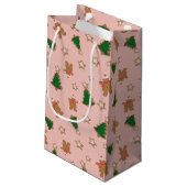 kerstkoekjes klein cadeauzakje (Achterkant Gekanteld)