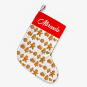 kerstkoekjes kleine kerstsok (Voorkant (Hangend))