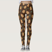 kerstkoekjes Koekjes Fir Pine Needles Leggings (Voorkant)