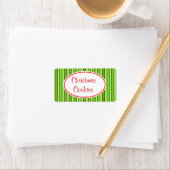 Kerstkoekjes Label (Insitu)