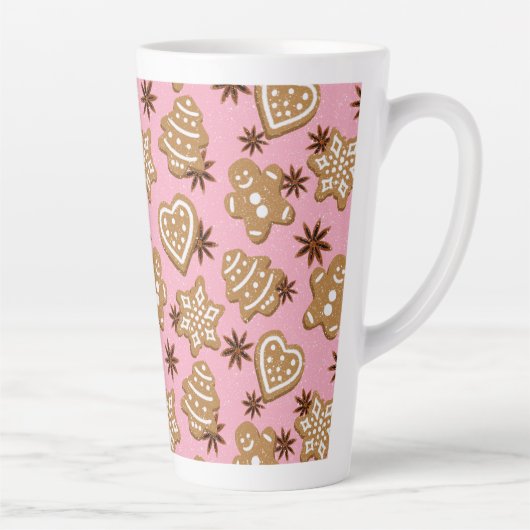 kerstkoekjes latte mok (Rechts)