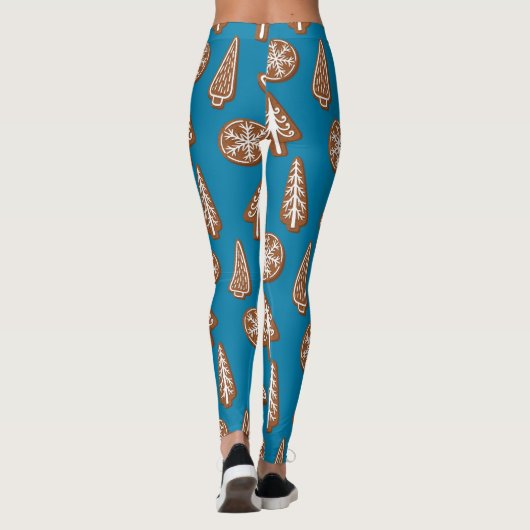 kerstkoekjes leggings (Achterkant)