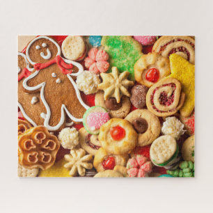 Kerstkoekjes Legpuzzel