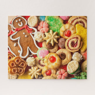 Kerstkoekjes Legpuzzel