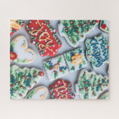 Kerstkoekjes Legpuzzel (Horizontaal)