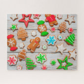 Kerstkoekjes Legpuzzel (Horizontaal)