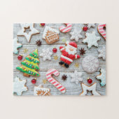 Kerstkoekjes Legpuzzel (Horizontaal)