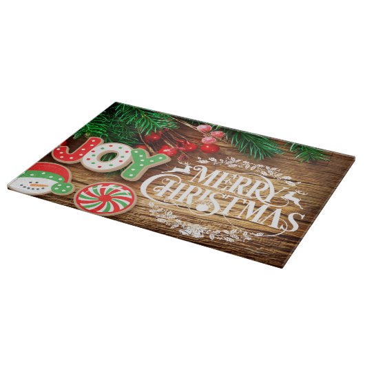 Kerstkoekjes leuk Seideklapbord Snijplank (Hoek)