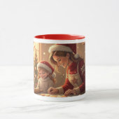 kerstkoekjes maken met mama mok (Midden)