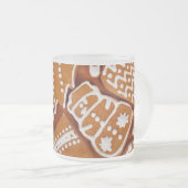 kerstkoekjes matglas koffiemok (Voorkant rechts)