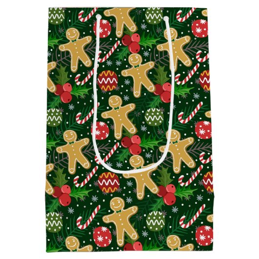 kerstkoekjes medium cadeauzakje (Achterkant)