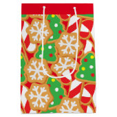 Kerstkoekjes Medium Cadeauzakje (Achterkant)