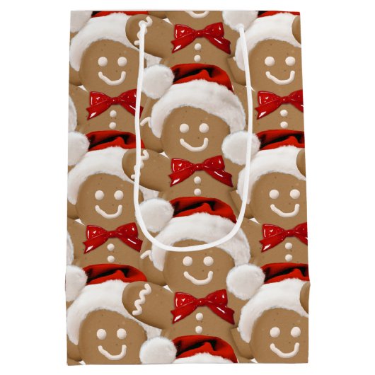 kerstkoekjes medium cadeauzakje (Achterkant)