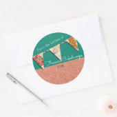 Kerstkoekjes melk uit de keuken van sticker (Envelop)