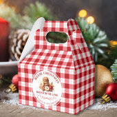 Kerstkoekjes met liefde bedankdoosjes