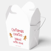 Kerstkoekjes met liefdesbrood bedankdoosjes (Geopend)