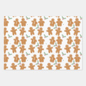 kerstkoekjes met ontbijtbrood inpakpapier vel (Voorkant 3)