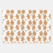 kerstkoekjes met ontbijtbrood inpakpapier vel (Voorkant 2)