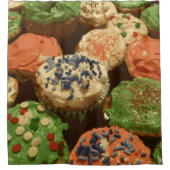 kerstkoekjes met springen douchegordijn (Voorkant)